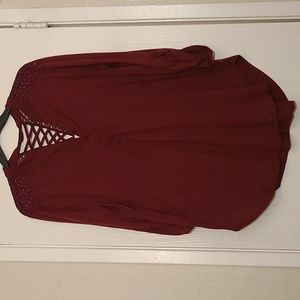 Womens long sleeve top